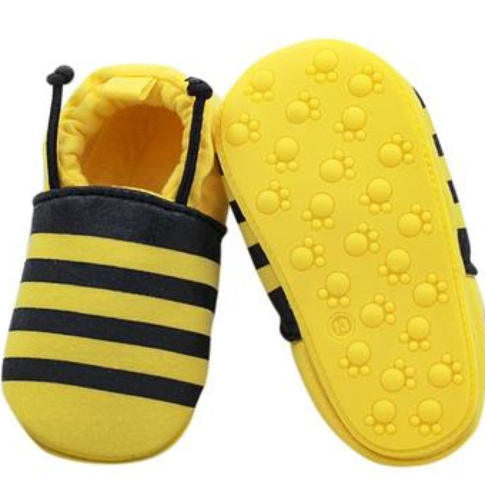 Bumble Bee Baby Shoes